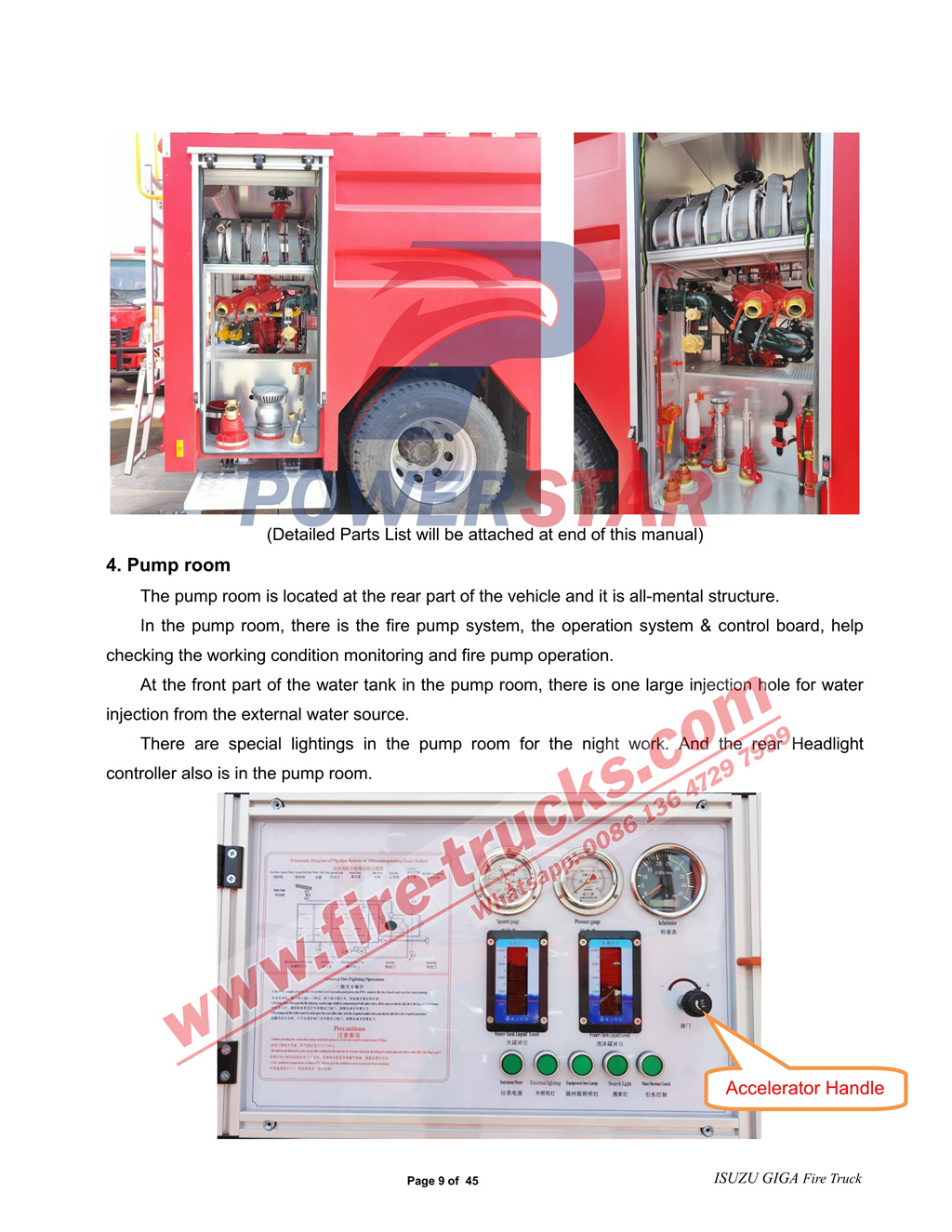 Isuzu GIGA 4x2 6cbm foam water truck