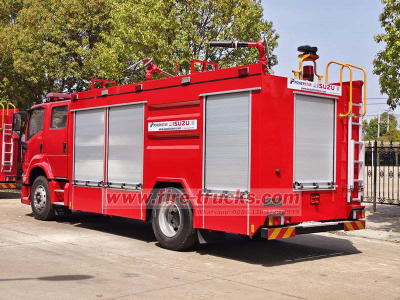 ISUZU tanker fire truck for sale