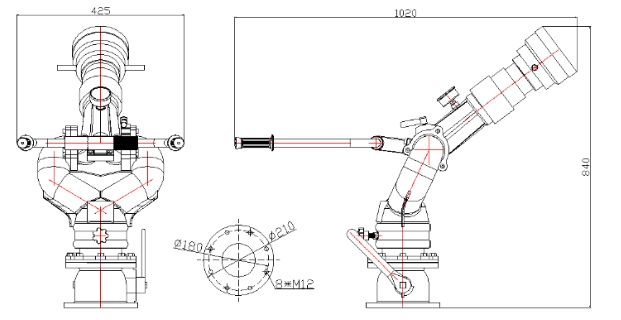 PL8/48 fire monitor