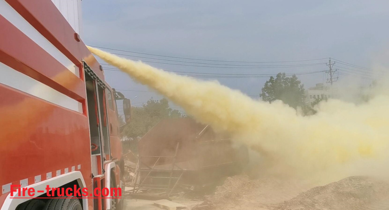 2026 Factory Foam powerder Fire trucks technical drawing share