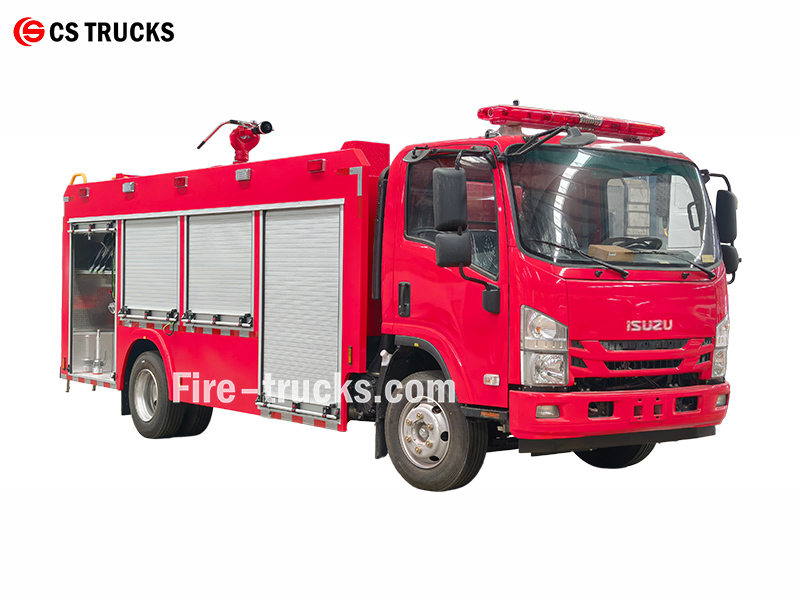 ISUZU 4X2 fire engine truck