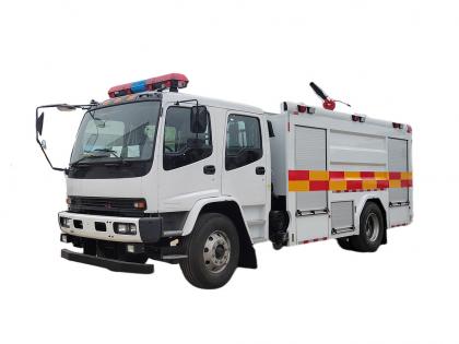 ISUZU FTR water foam fire truck