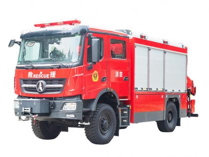 BEIBEN 4x4 All Terrain fire rescue truck 1929 fire engine