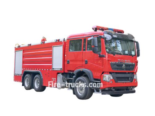 HOWO TX 460HP Fire protection trucks