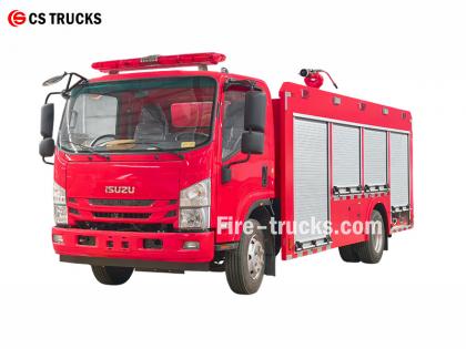 Singapore Custom ISUZU Water Fire Trucks - POWERSTAR Trucks