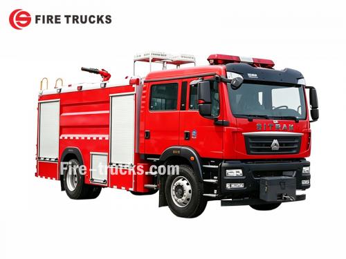 SITRAK HOWO Wildland Fire Truck Mongolia - POWERSTAR Trucks