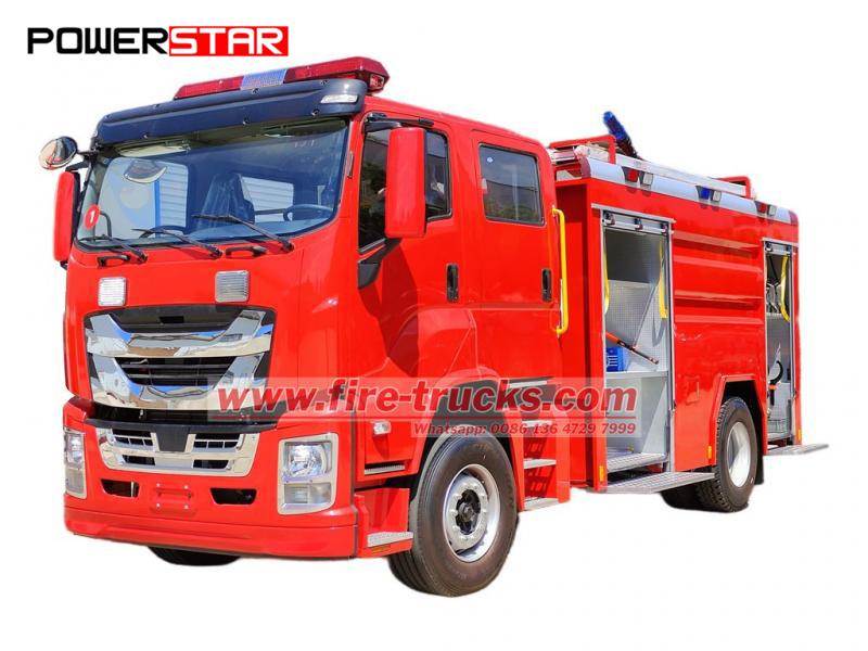 Isuzu GIGA VC66 foam tanker firefighting truck