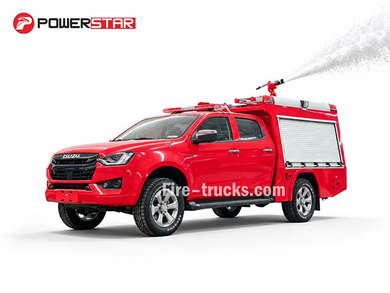 ISUZU 4x4 Drive Emergency Fire Pickup - POWERSTAR Trucks