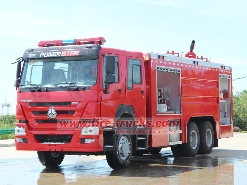 Guía completa de camiones de bomberos de espuma HOWO: diseño, rendimiento y usos