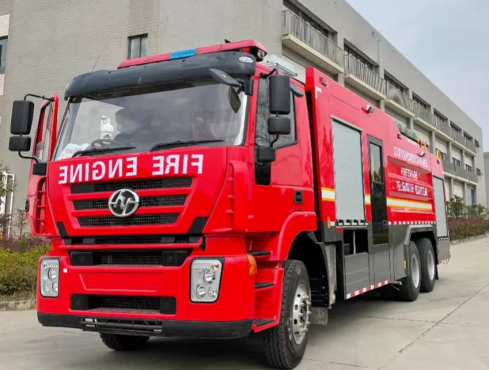 Especificaciones y precio del vehículo pesado de rescate contra incendios IVECO HONGYAN