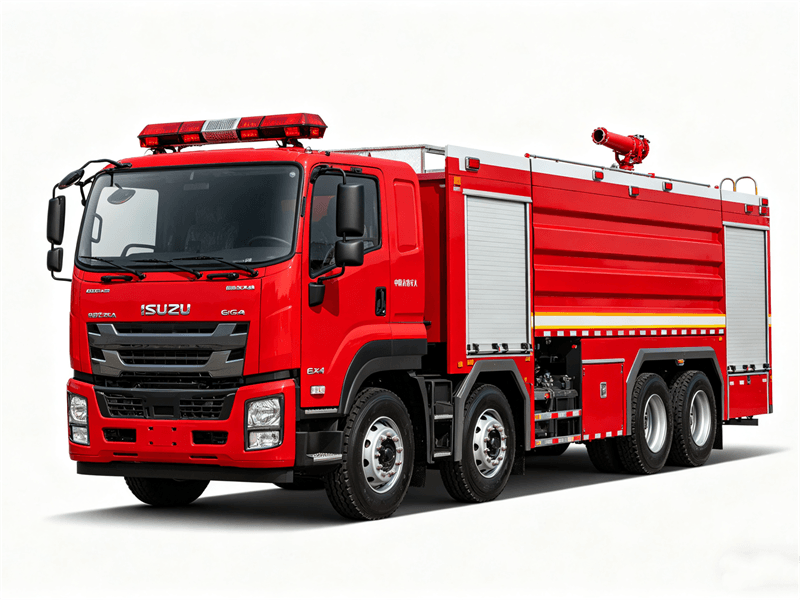 Camión de bomberos de pólvora