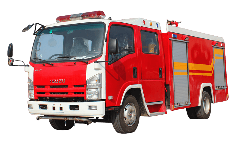 Camión de bomberos de agua