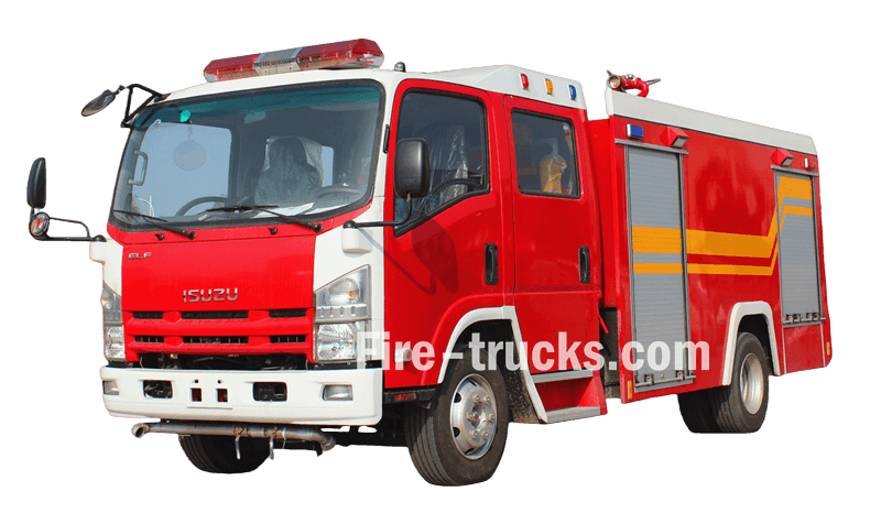 Camión de bomberos de agua